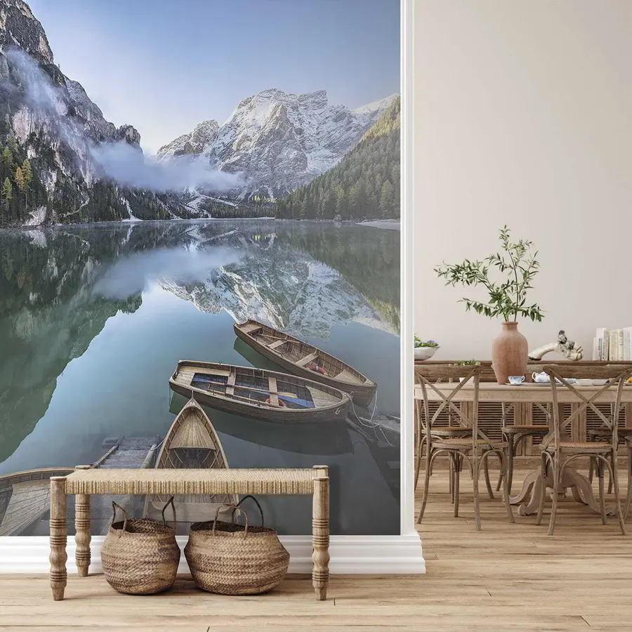 peintures murales Eau, ciel et montagne u44826