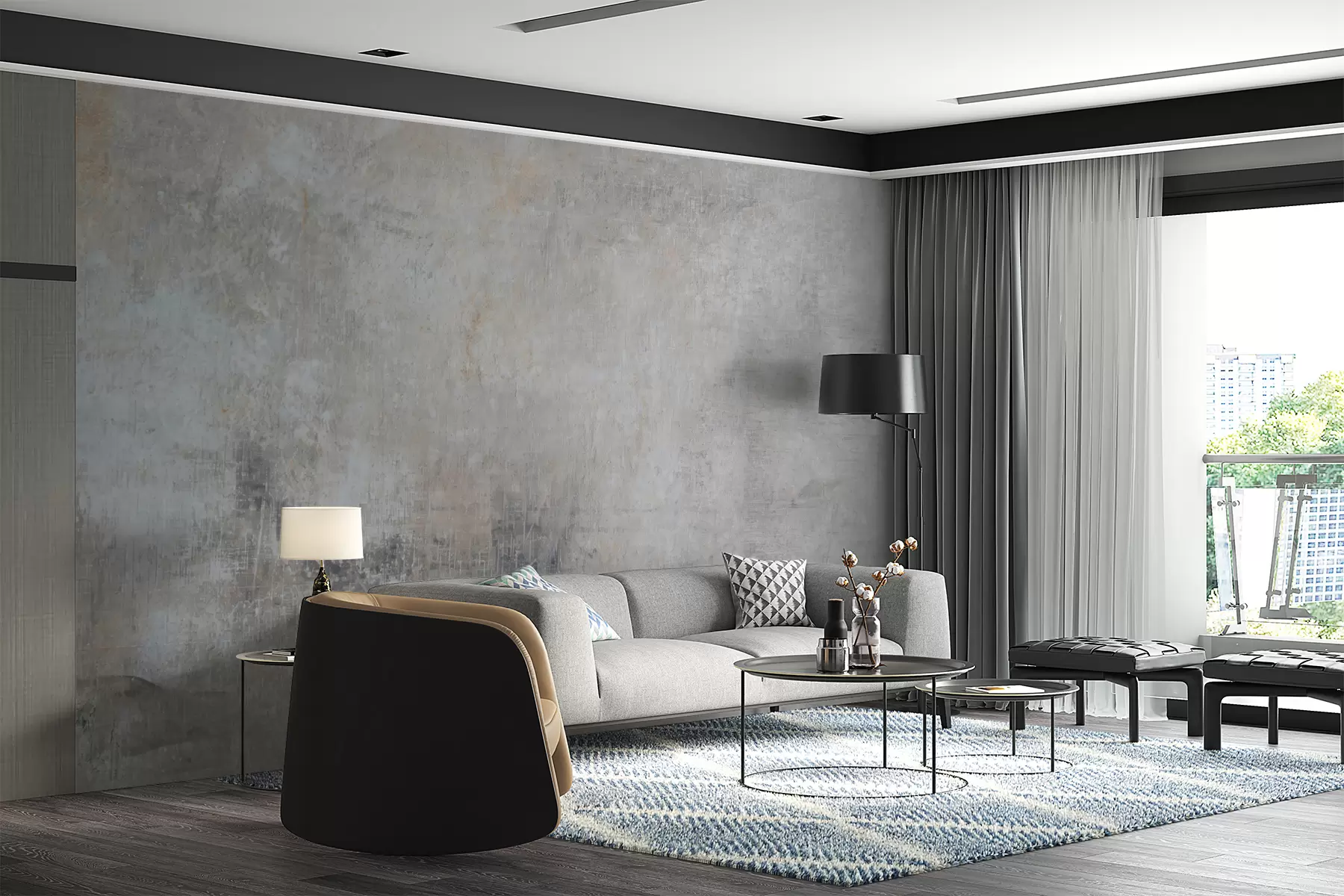 Wall Mural Photo Wallpaper Concrete wall u47663