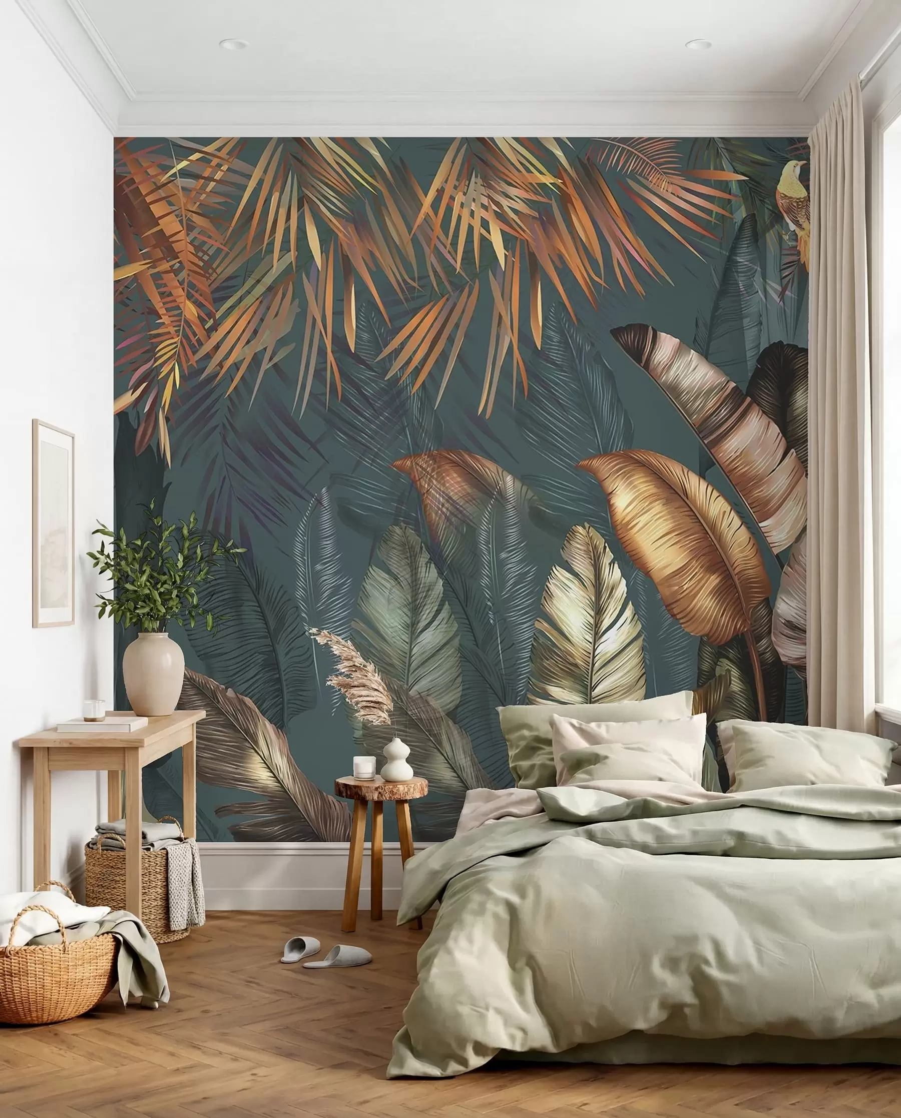 peintures murales Jungle tropicale lumineuse u50468