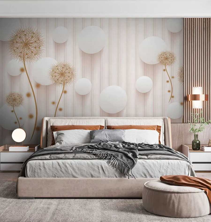wall murals Balls and dandelions u52503