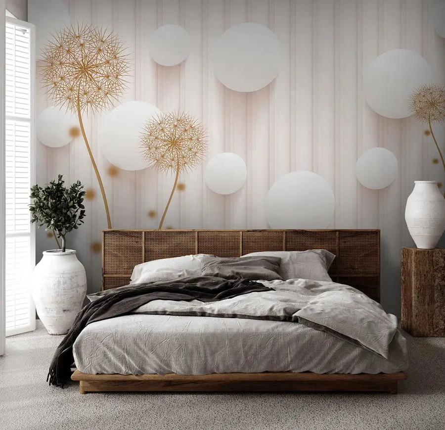 Wall Mural Photo Wallpaper Balls and dandelions u52503