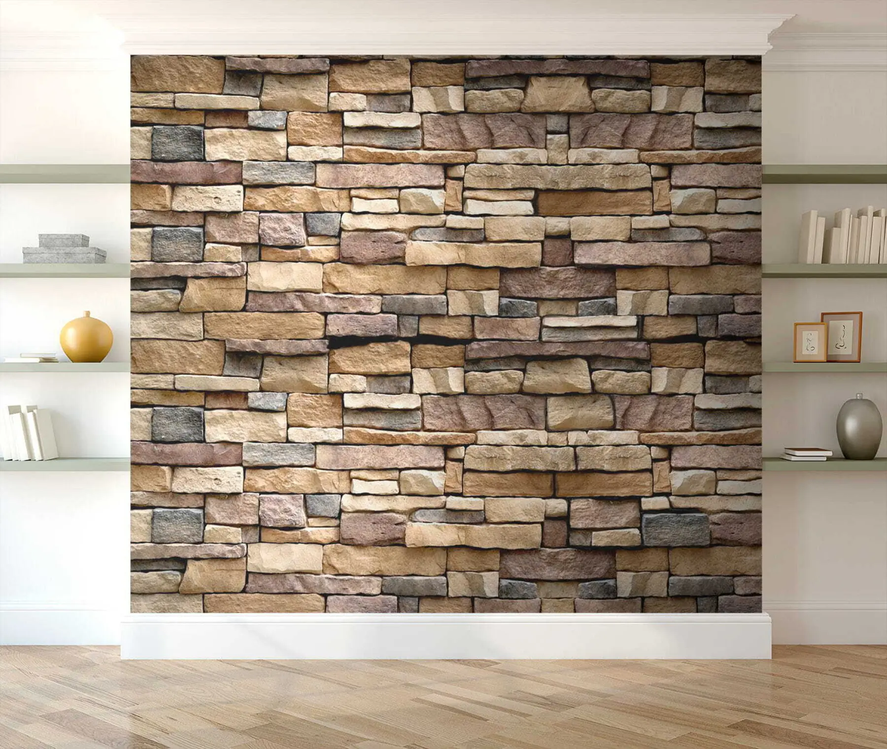 Wall Mural Photo Wallpaper Stone wall u52545