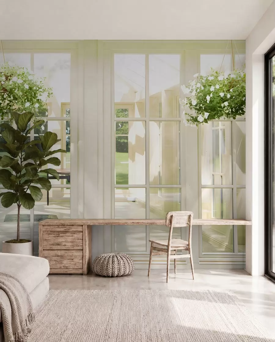 wall murals Property, window and fixture u52614