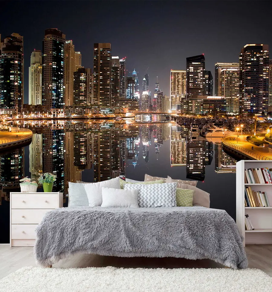 Wall Mural Photo Wallpaper The atmosphere of the city u53311