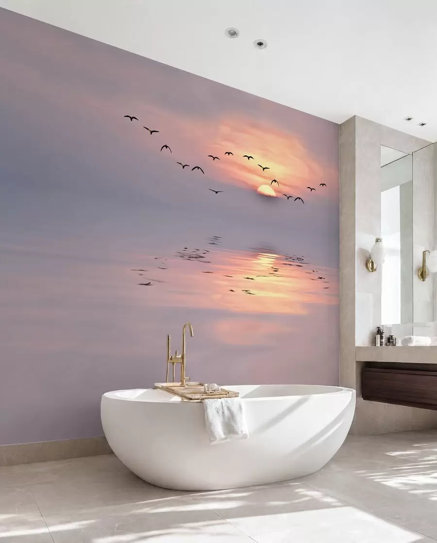 wall murals Water, sky and atmosphere u53413