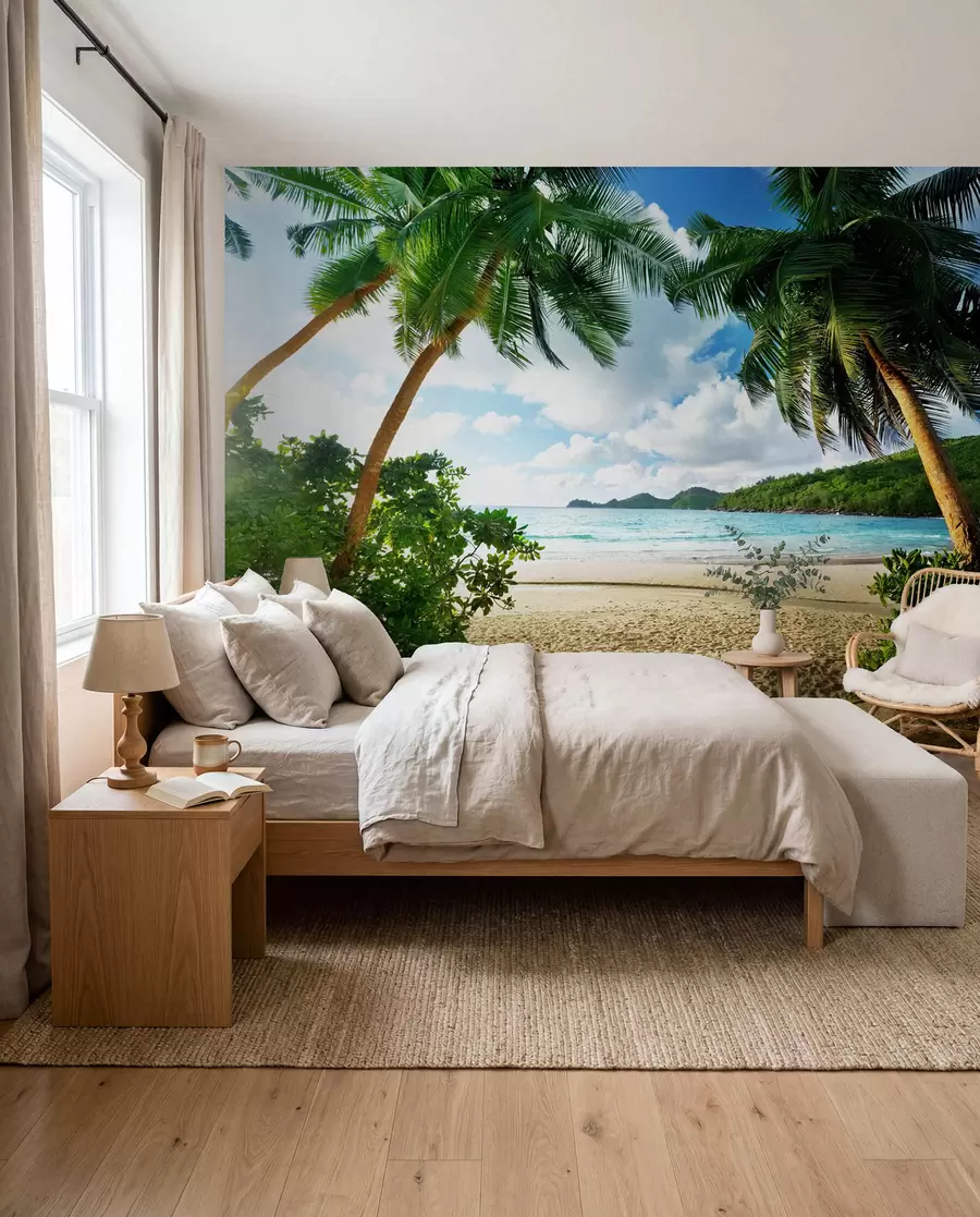 murales Nube, cielo y planta u53753
