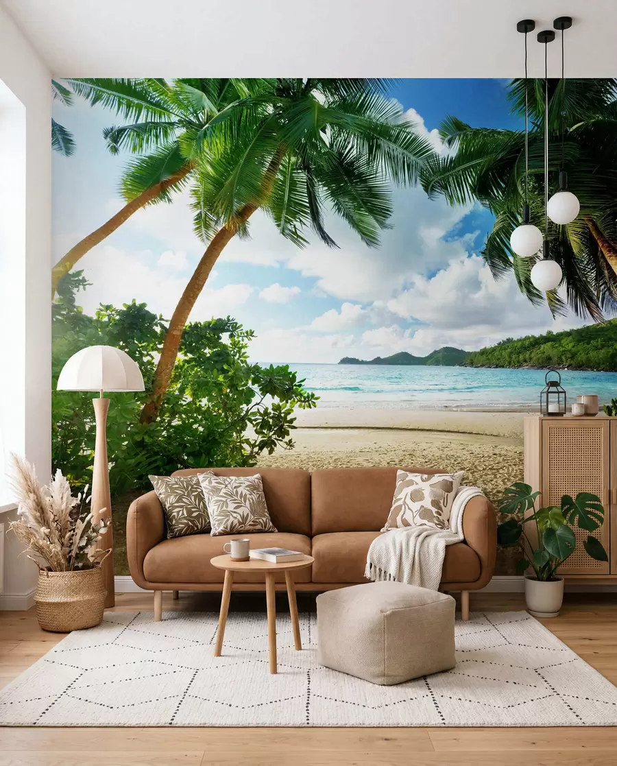 Wall Mural Photo Wallpaper Cloud, sky and plant u53753