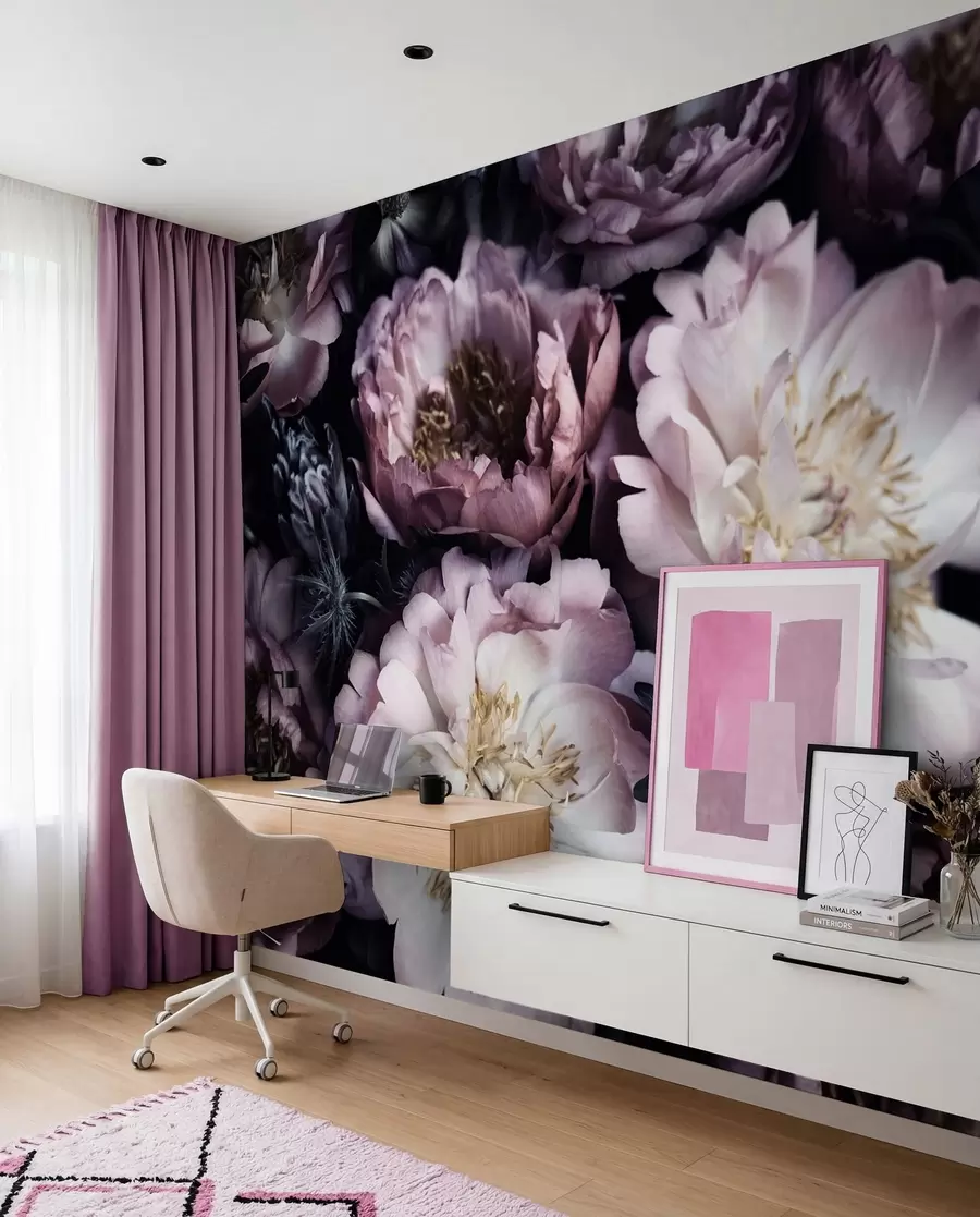 wall murals Peonies u55074