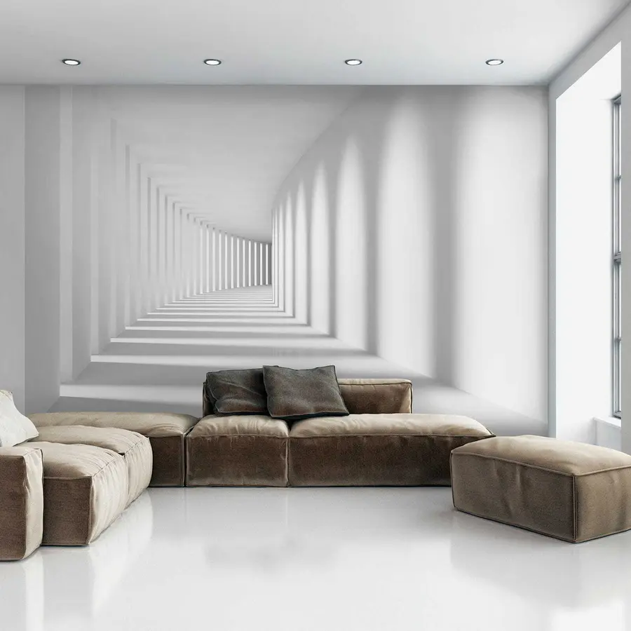 Wall Mural Photo Wallpaper Grey, art and parallel u55301