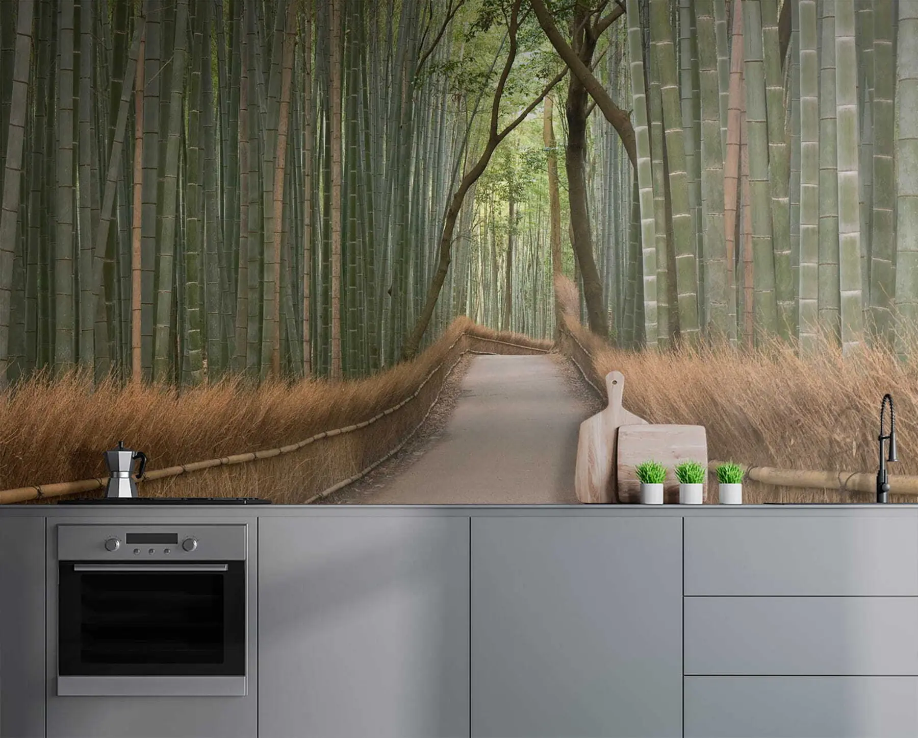 murais de parede Bambu fantástico u56406