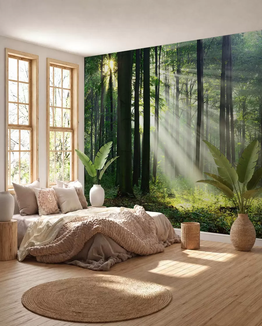 peintures murales Plante, vert et écorégion u56787