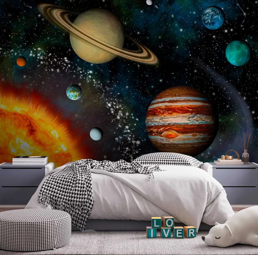 Wall Mural Photo Wallpaper Solar system u57683
