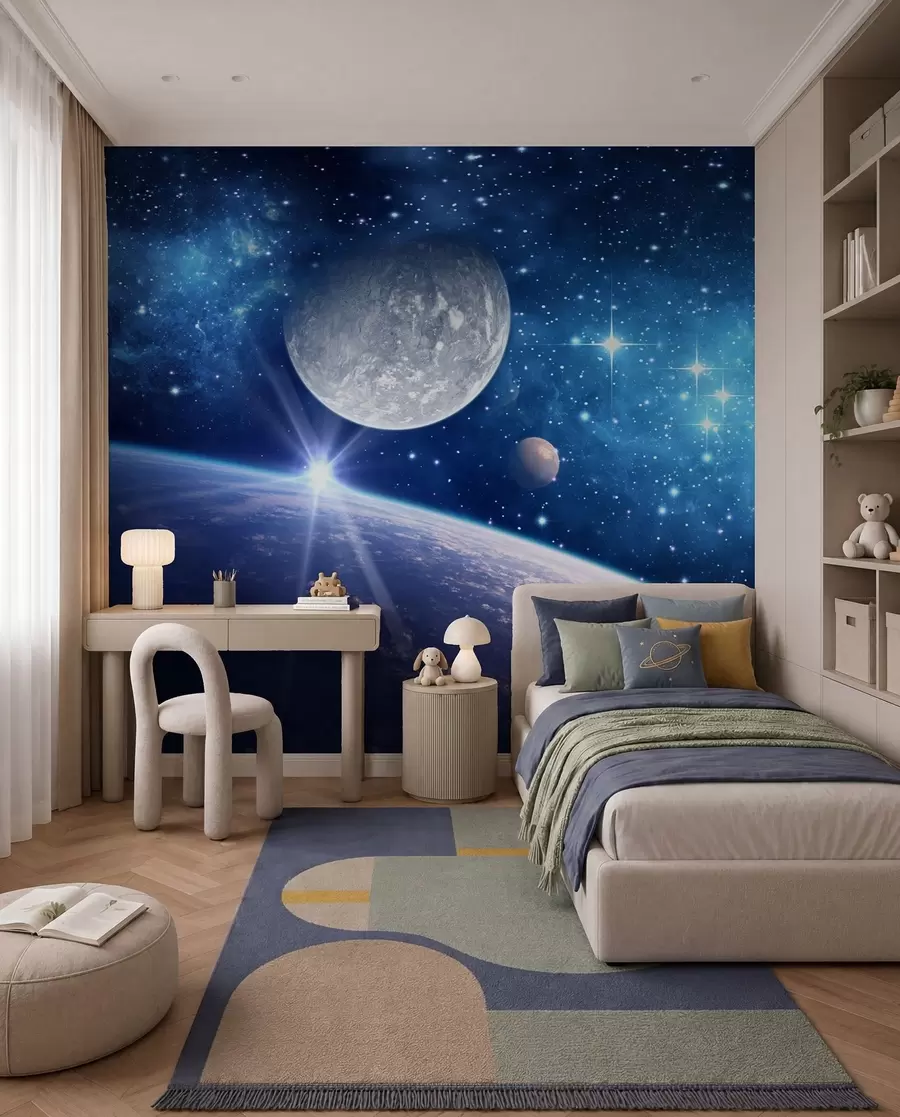 peintures murales Plus loin que la Lune u57785