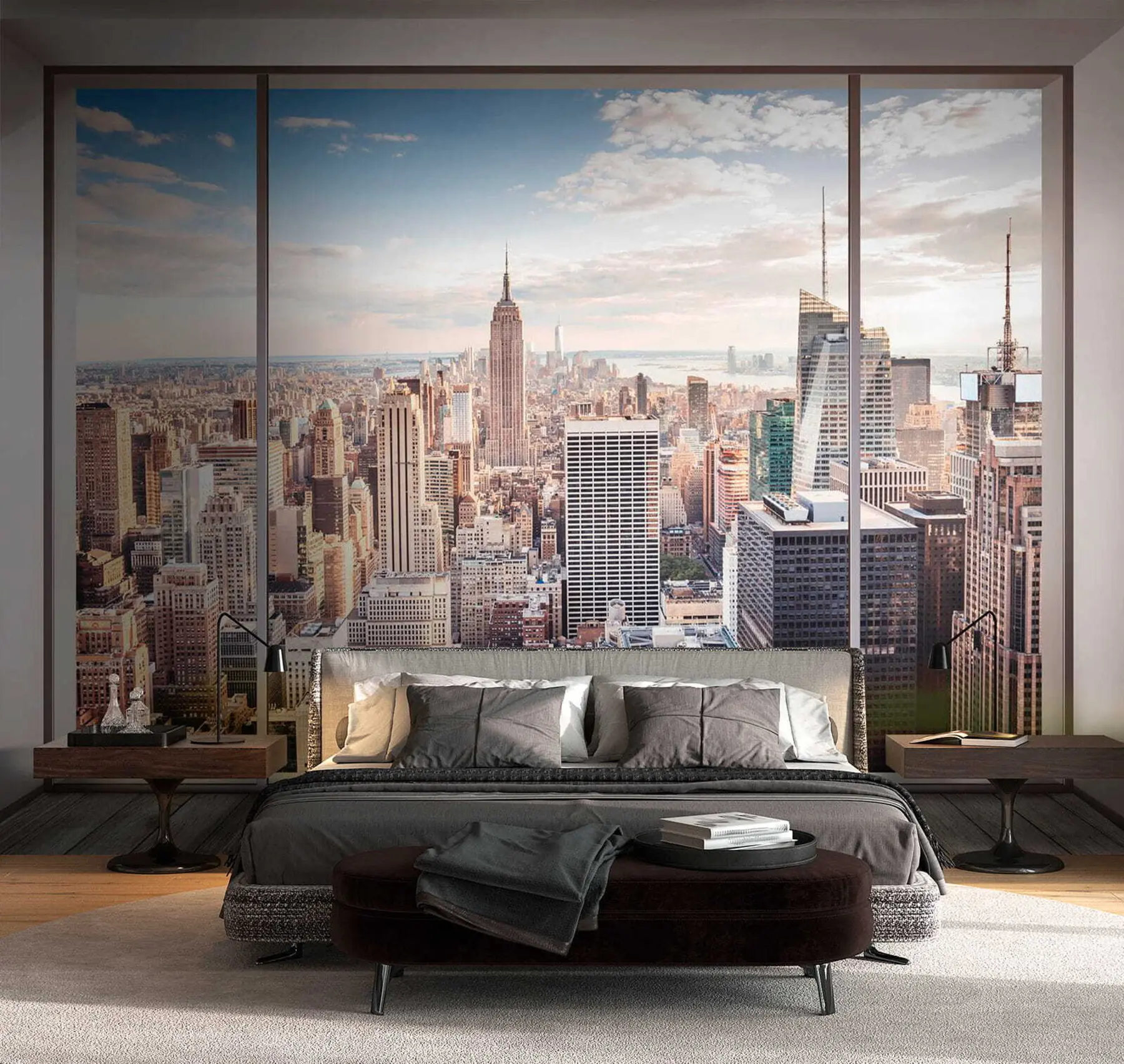 peintures murales Vue de New York u59880