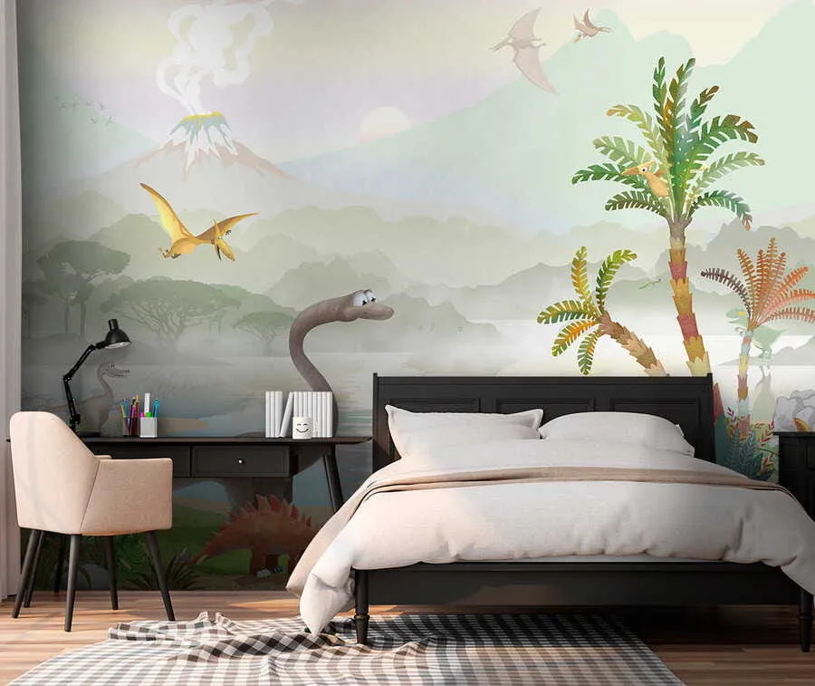 Wall Mural Photo Wallpaper Bird, plant and ecoregion u60040