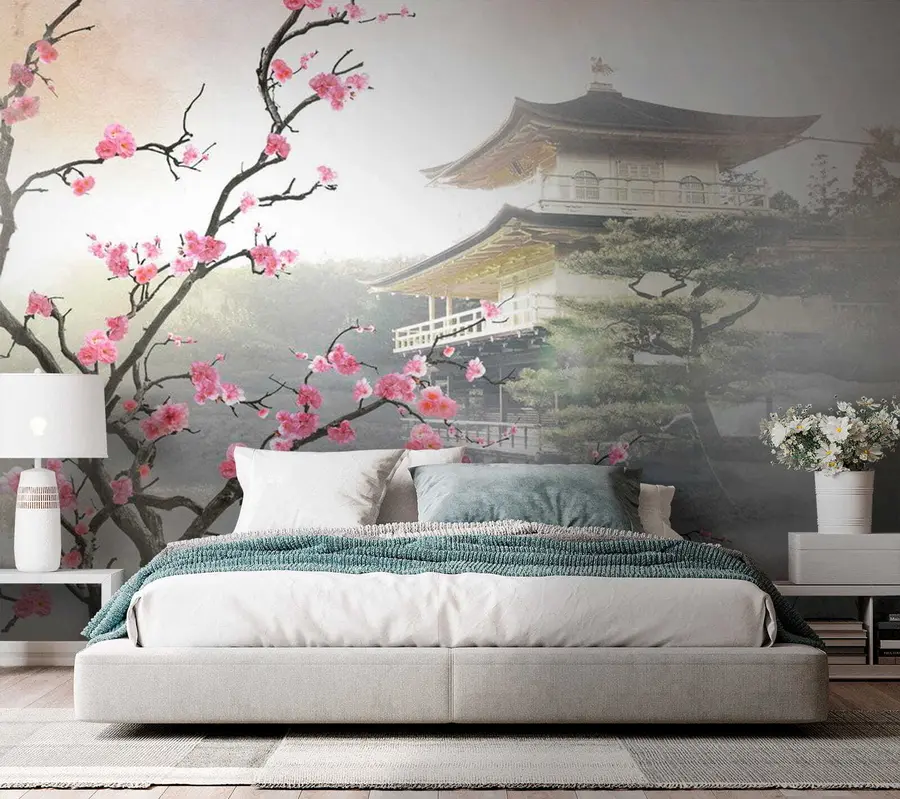 Wall Mural Photo Wallpaper Plant, water and botany u60294