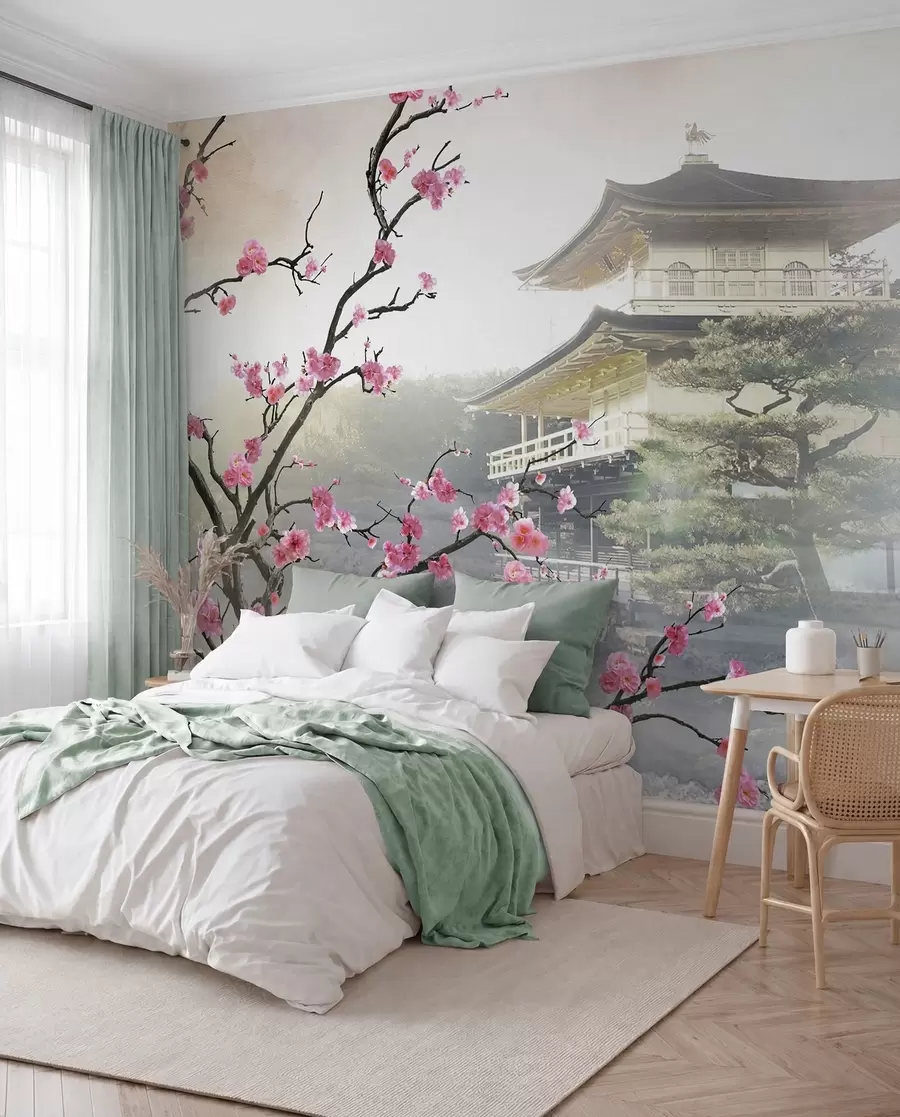 peintures murales Plantes, eau et botanique u60294