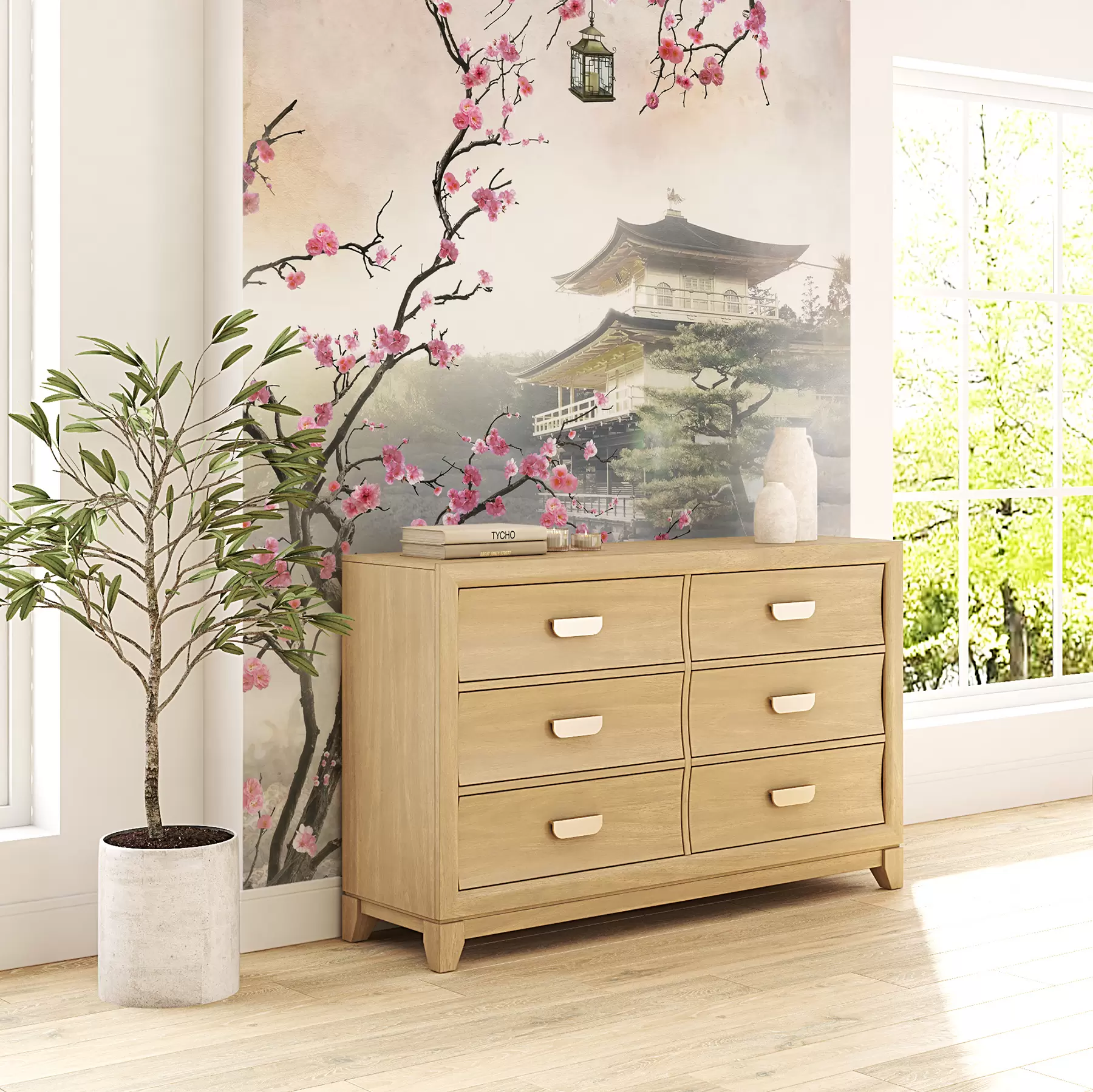 Wall Mural Photo Wallpaper Plant, water and botany u60294