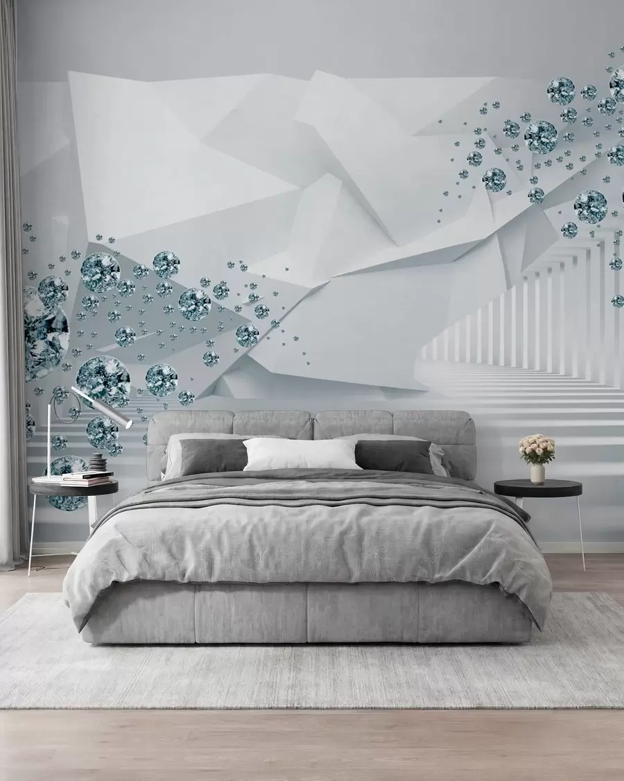 wall murals Slope, font and art u60340