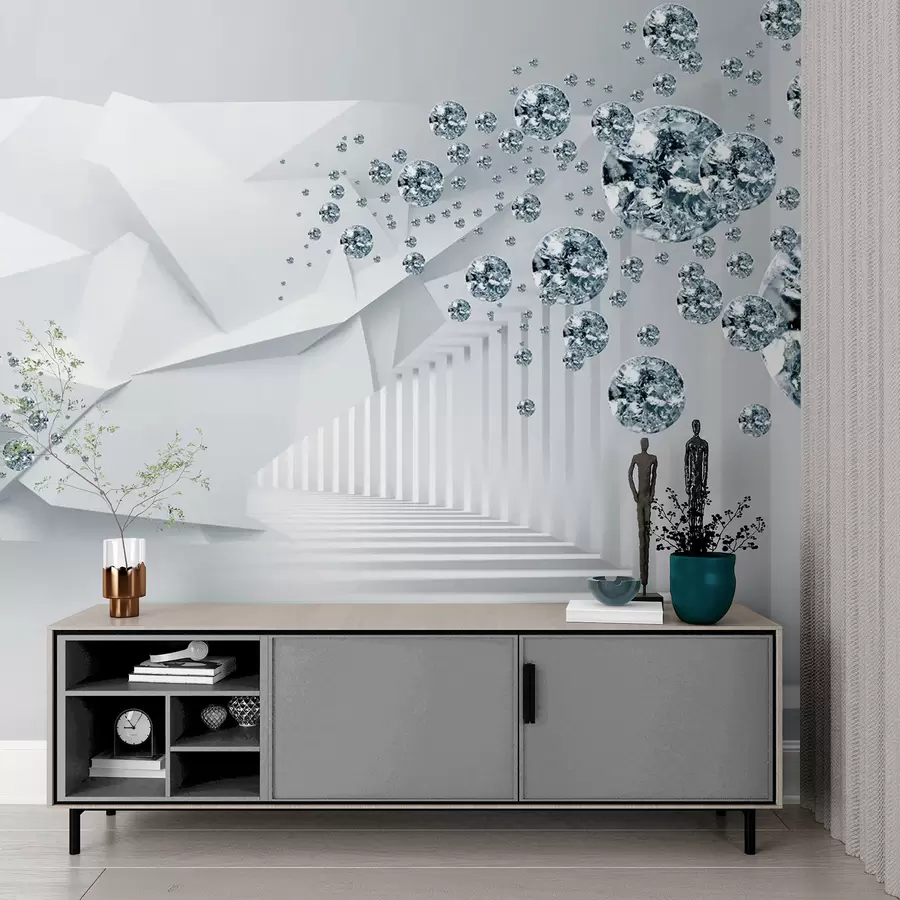 wall murals Slope, font and art u60340