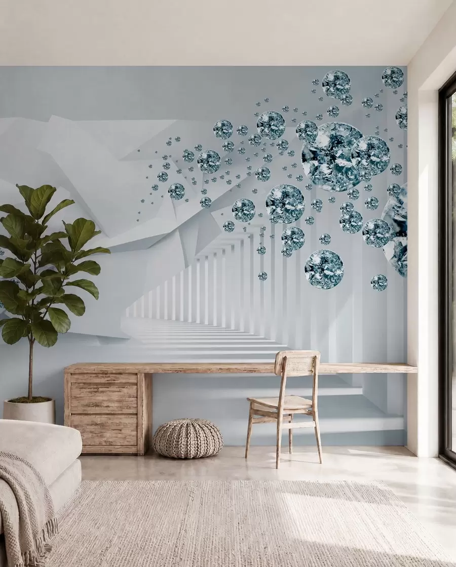 wall murals Slope, font and art u60340