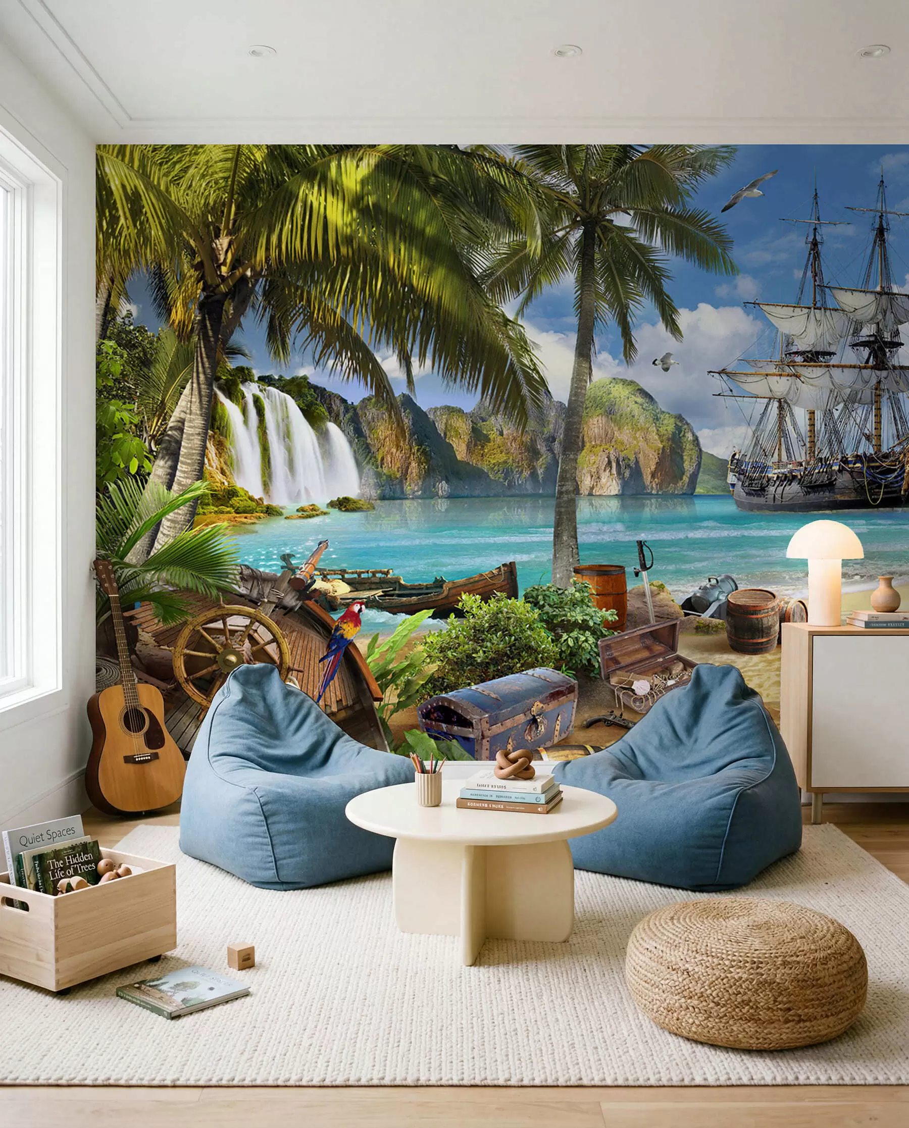 wall murals Pirate ship u62419