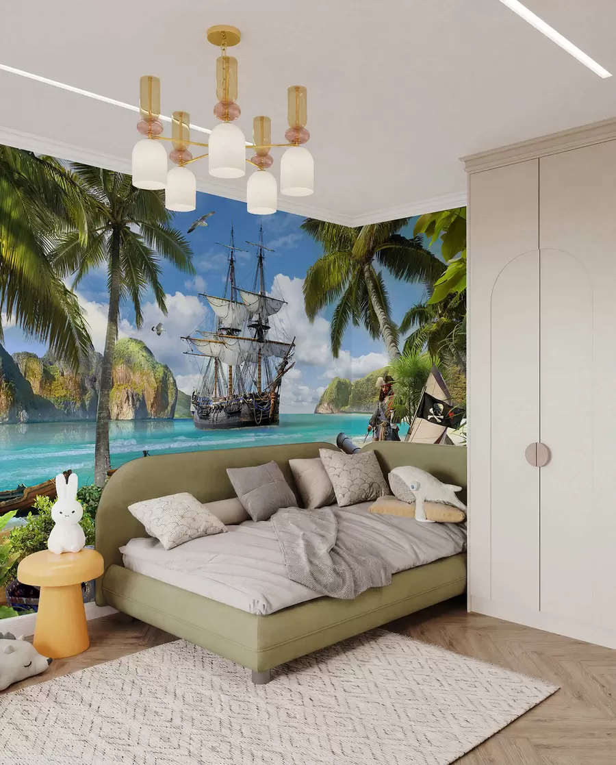 Wall Mural Photo Wallpaper Pirate ship u62419