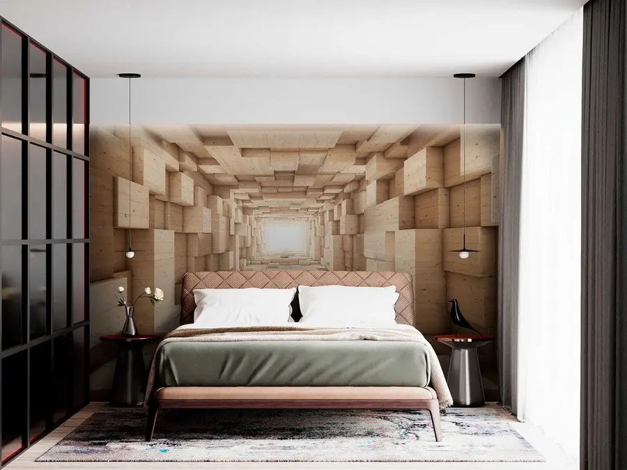 Wall Mural Photo Wallpaper 3D cubes u77811