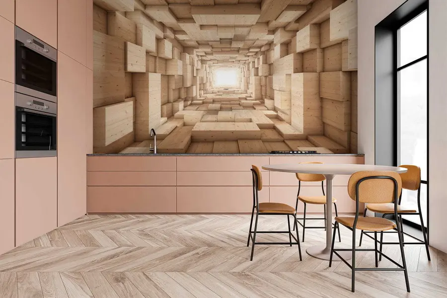 murales Cubos 3D u77811