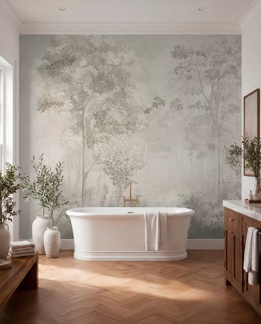Wall Mural Photo Wallpaper Charming forest u78448
