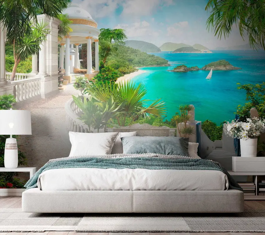 Wall Mural Photo Wallpaper Rest on the shore u79434