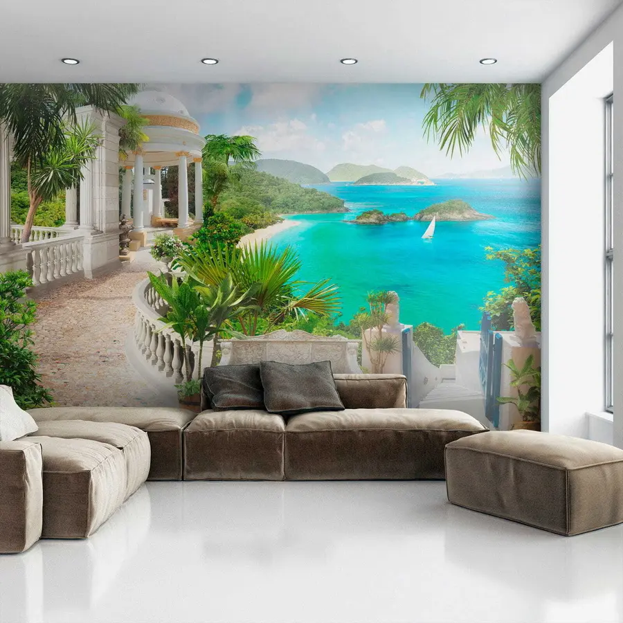 Wall Mural Photo Wallpaper Rest on the shore u79434