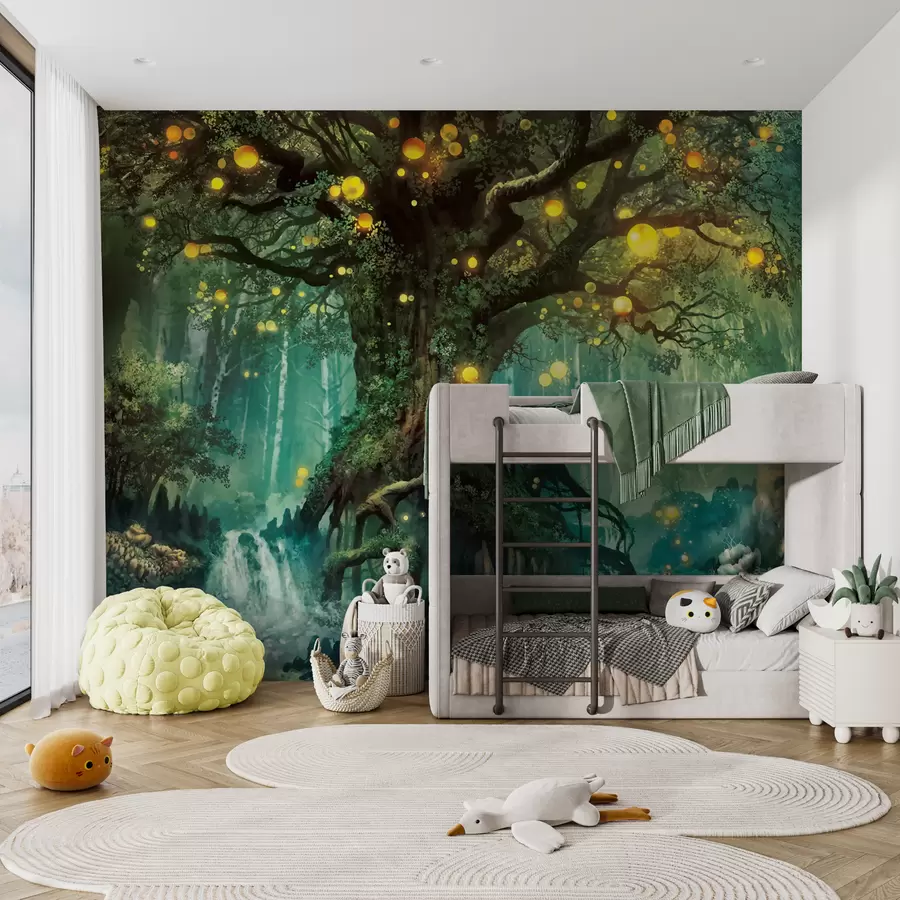 peintures murales Le rayonnement d'un arbre u79589