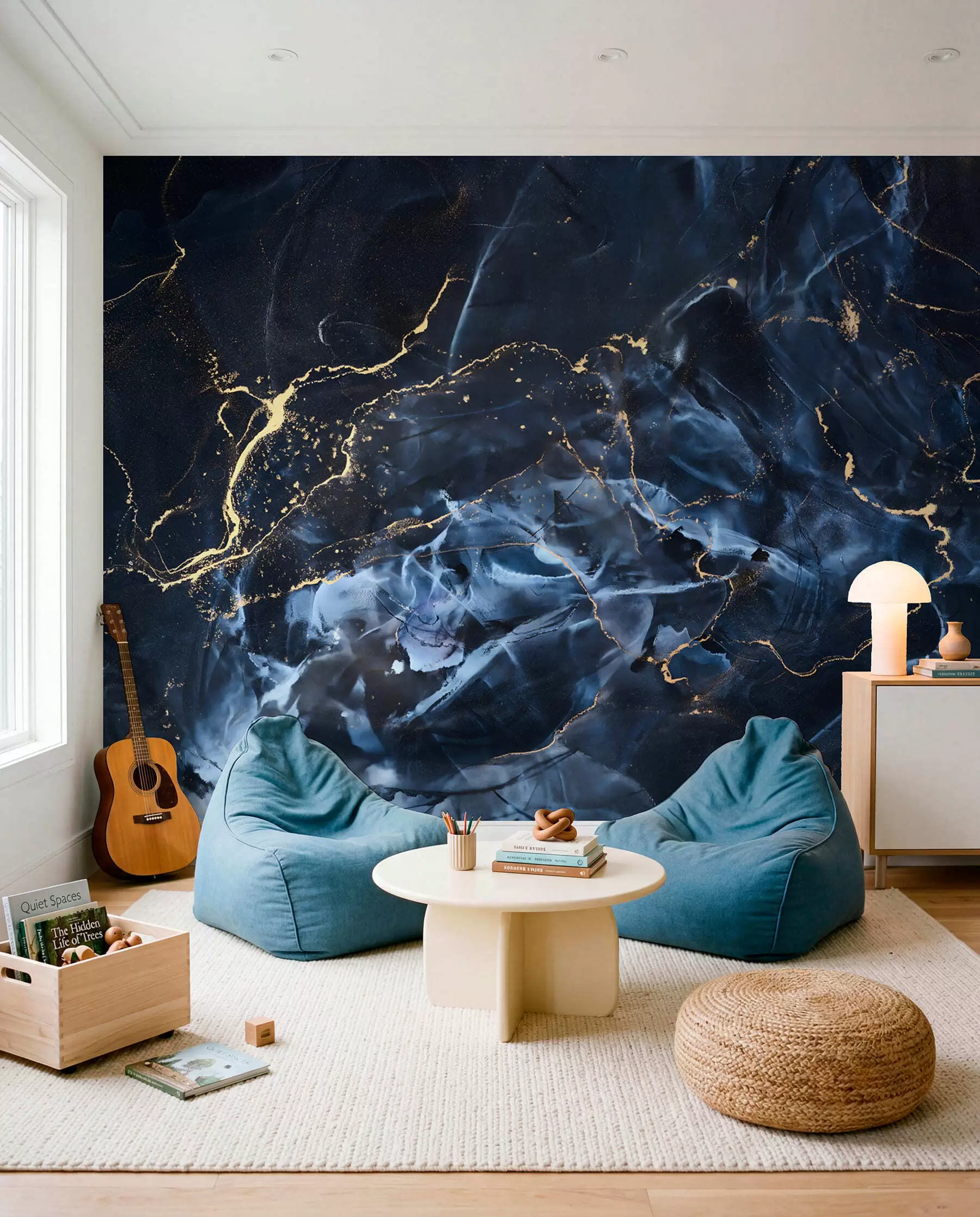 wall murals Blue Marble Currents u71173