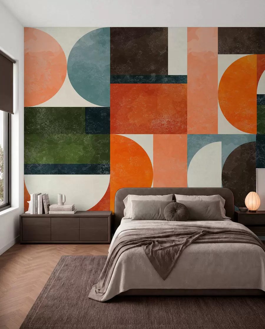 peintures murales Rétro déco u71427