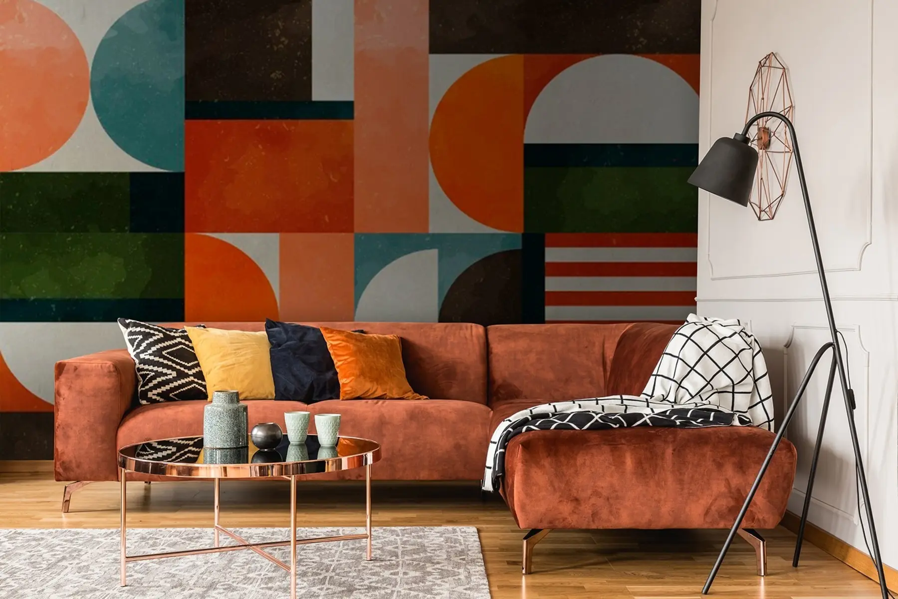 peintures murales Rétro déco u71427