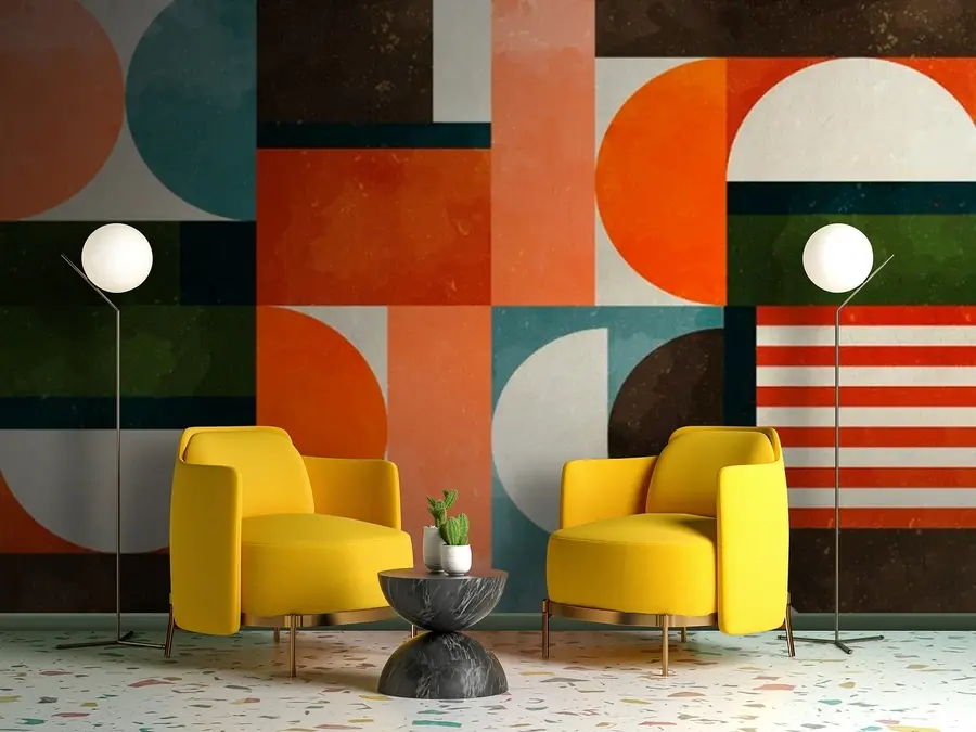 Wall Mural Photo Wallpaper Retro deco u71427