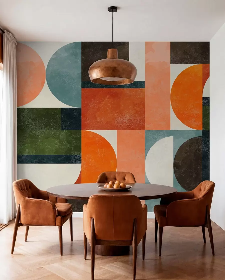 wall murals Retro deco u71427