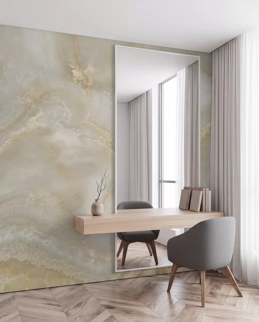 wall murals Beige marble u20722