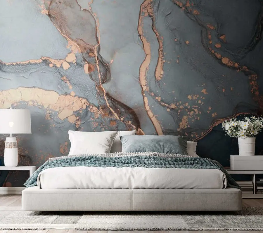 murales Mármol azul u24799