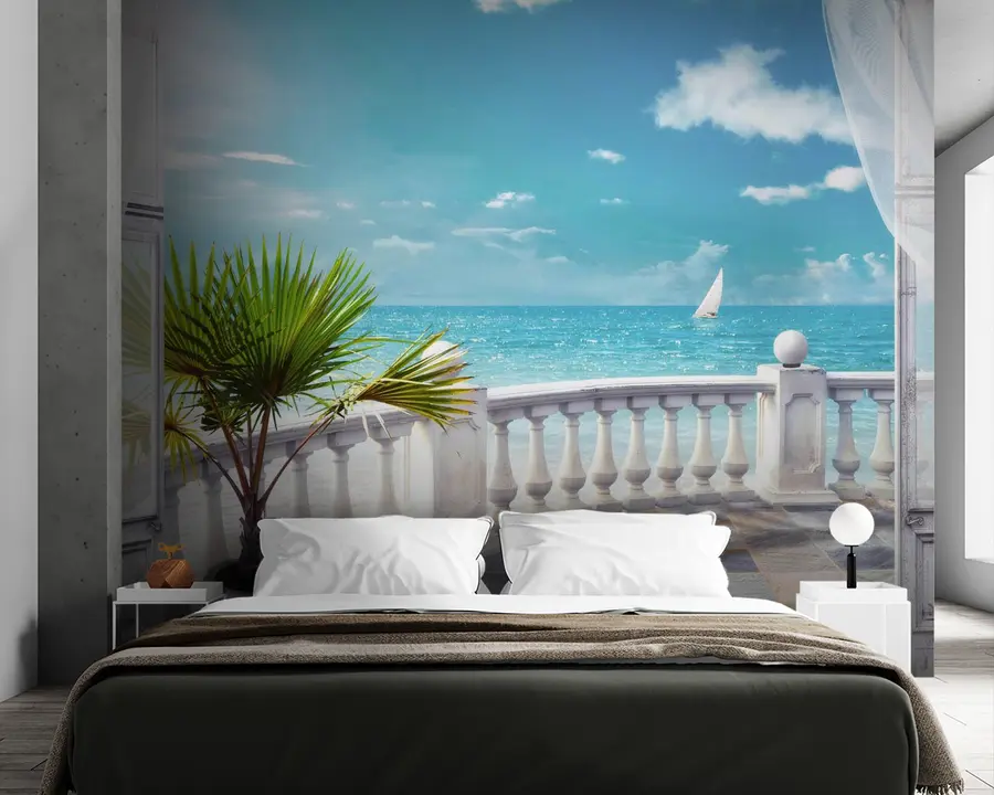 Wall Mural Photo Wallpaper Water, cloud e sky u26132