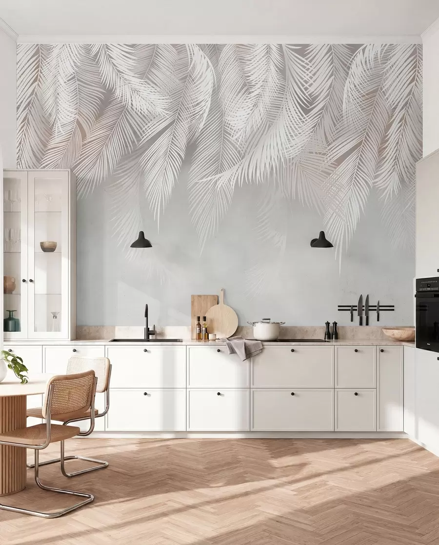 wall murals Hanging leaves u53114d2
