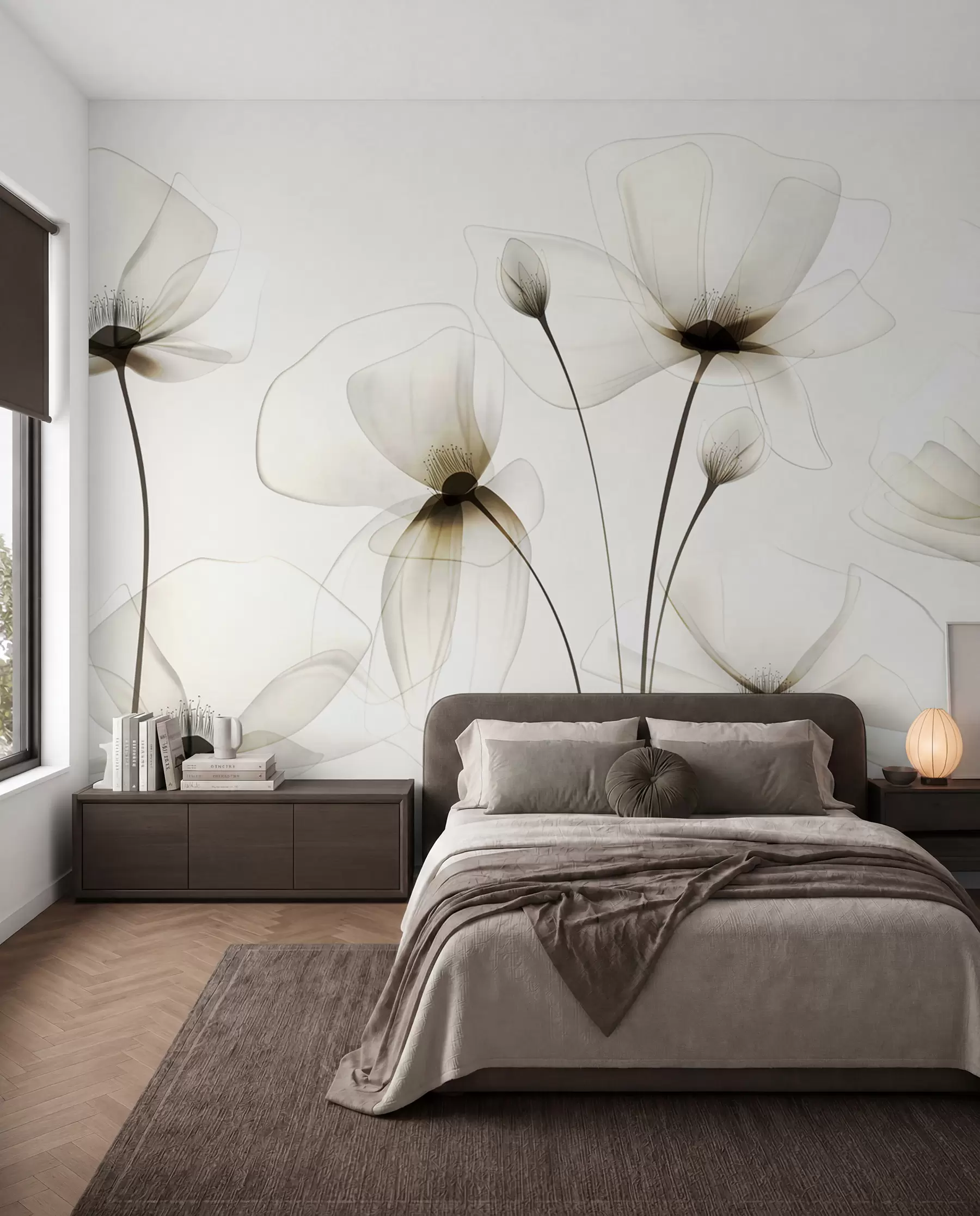 Wall Mural Photo Wallpaper Flowers of Light and Shade w00143