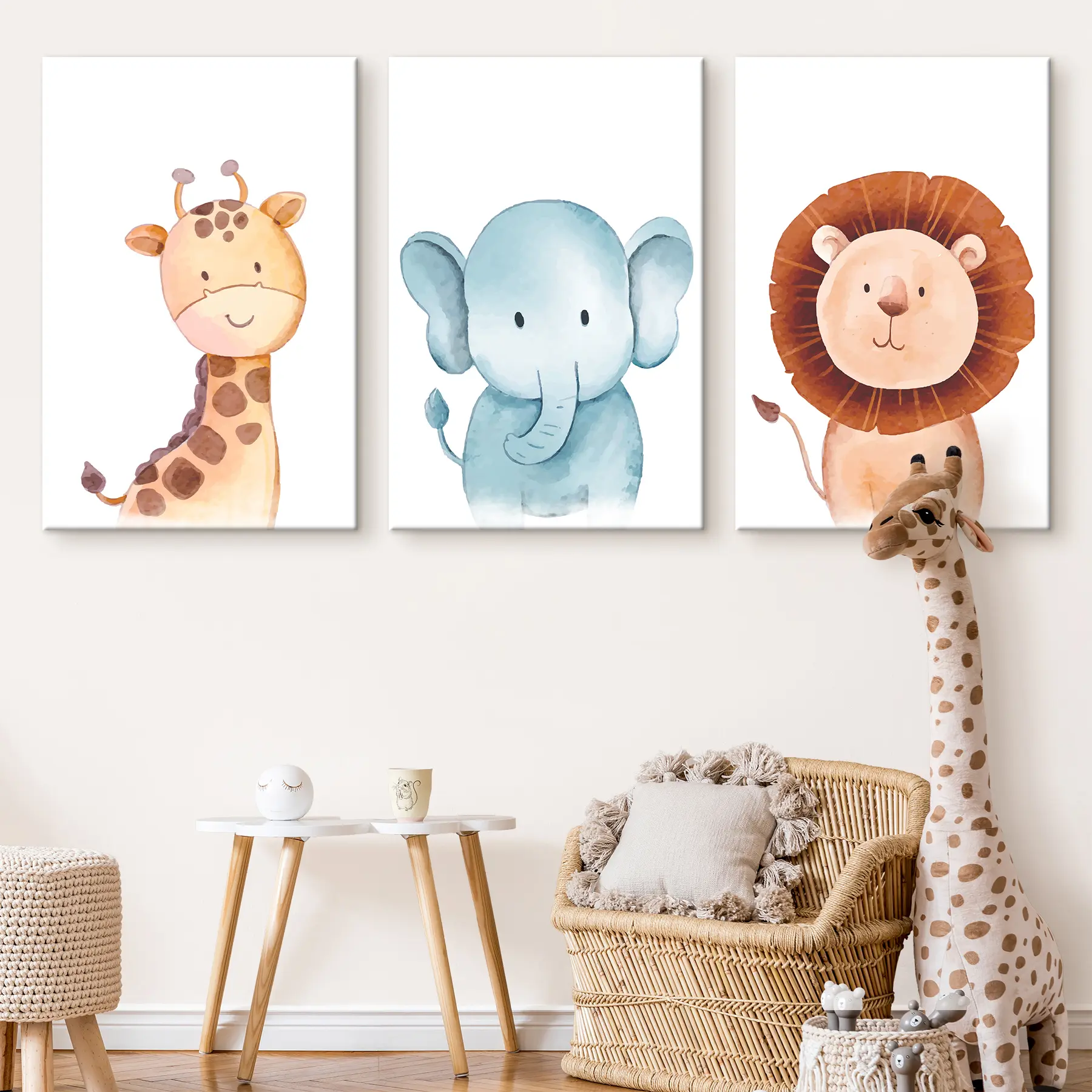 murales Tres amigos compartiendo un día alegre m00294