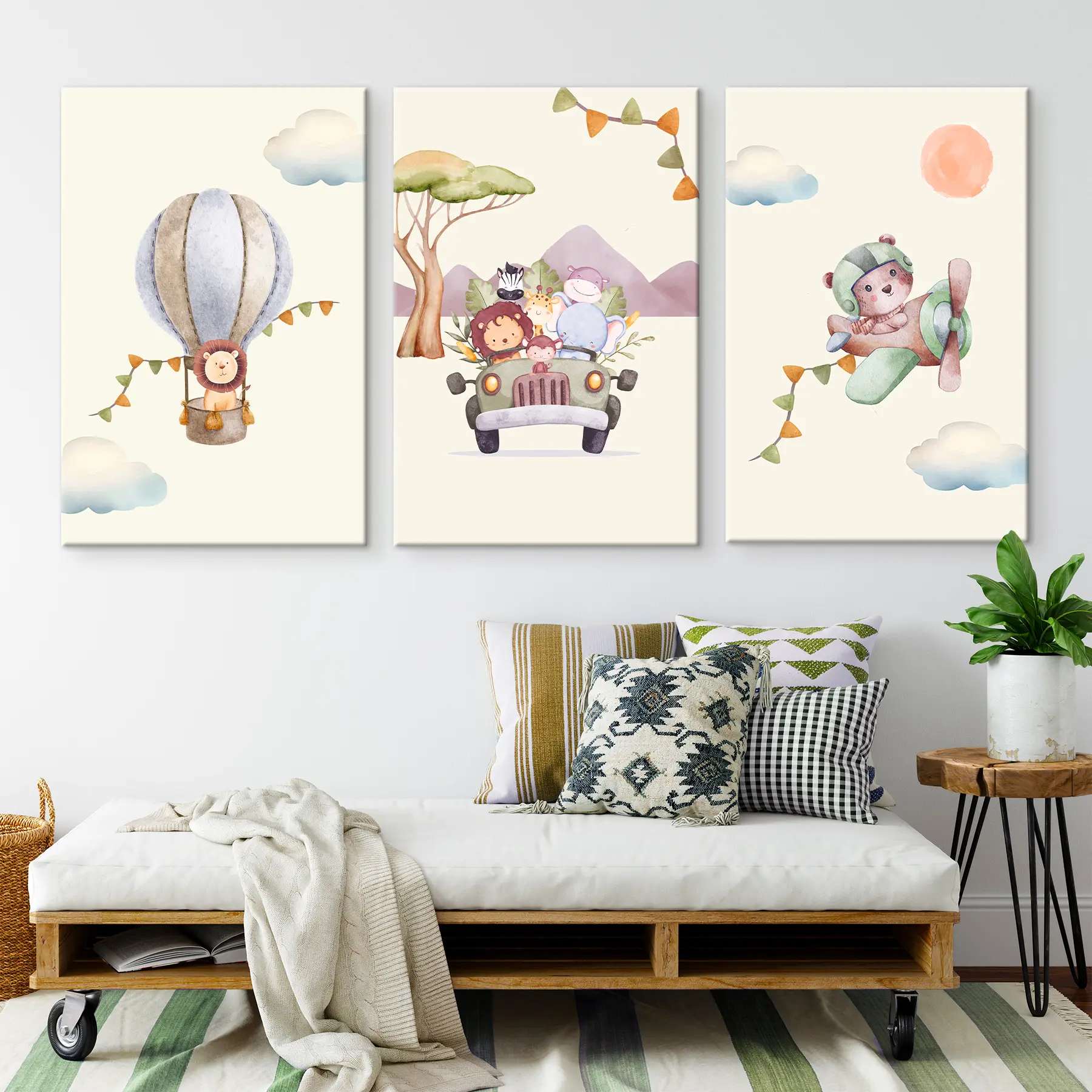 murales Aventuras por cielos y carreteras de ensueño m00295