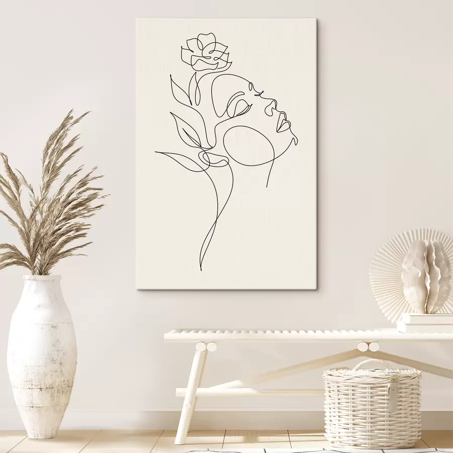 wall murals Elegant lines of beauty and nature s38011