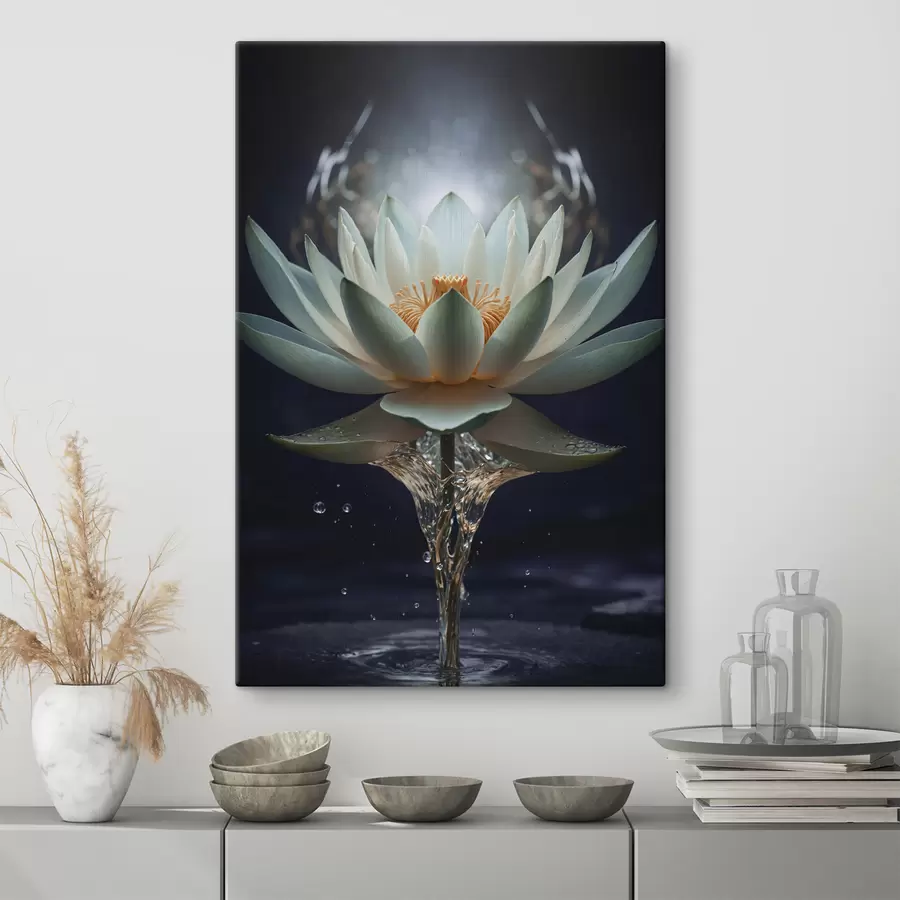 murales lirio en crecimiento s38435