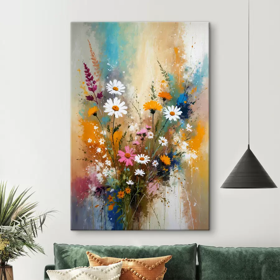 wall murals Wild flowers s38571