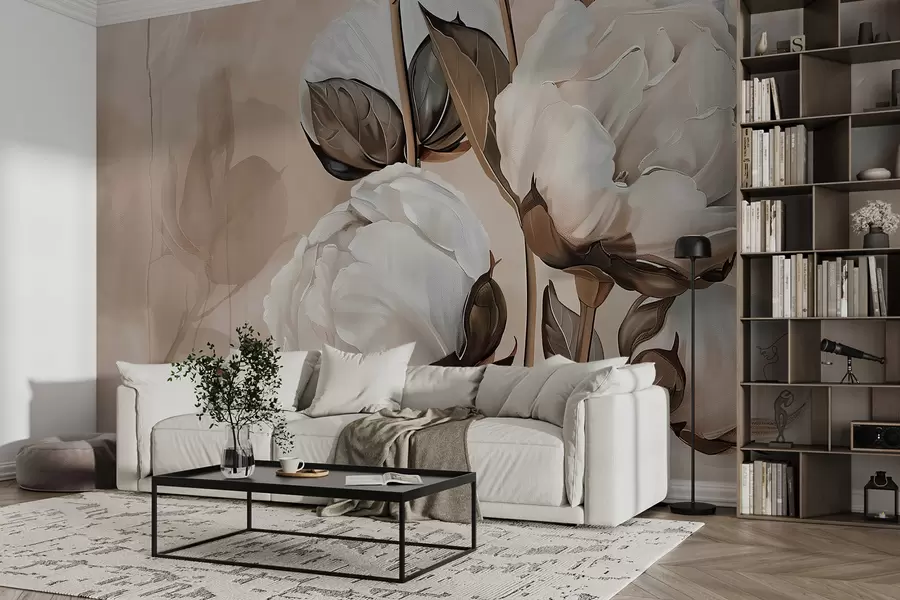 murais de parede Pintura a óleo de algodão w00684
