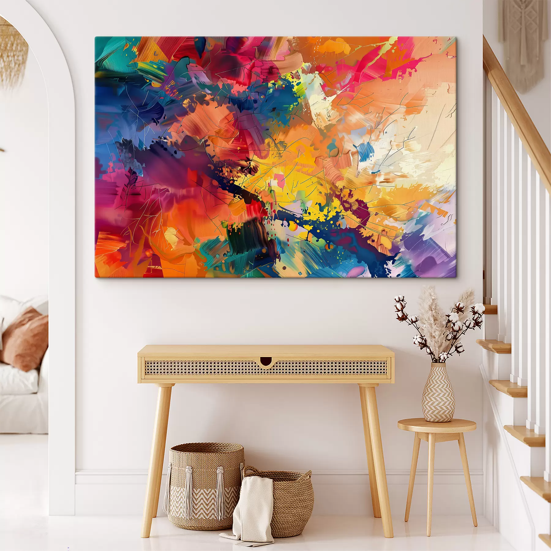 wall murals Colour abstraction s38619